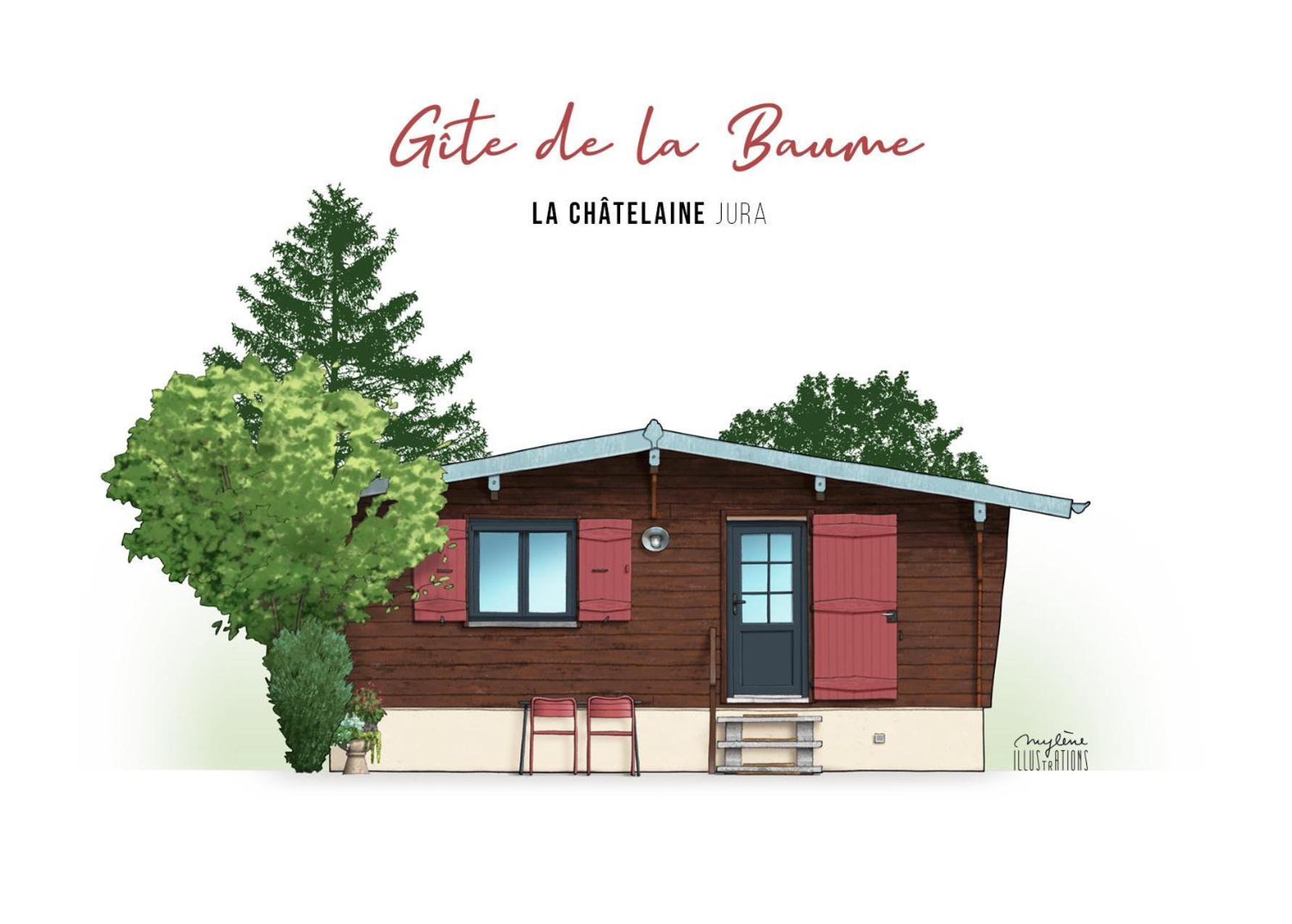 Chalet de la Baume La Chatelaine Extérieur photo